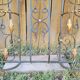 Art Deco 1930s wrought iron coat rack and hat stand