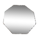 Beveled mirror 18 x 18 cm