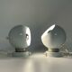 Set of 2 Eyeball wall lamps - Reggiani - 60s,  space age design desk lamp