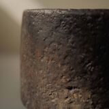 Large sculptural glazed ceramic planter, circa 1970