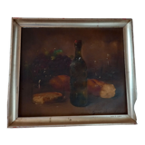 Table "wine, bread, cheese"