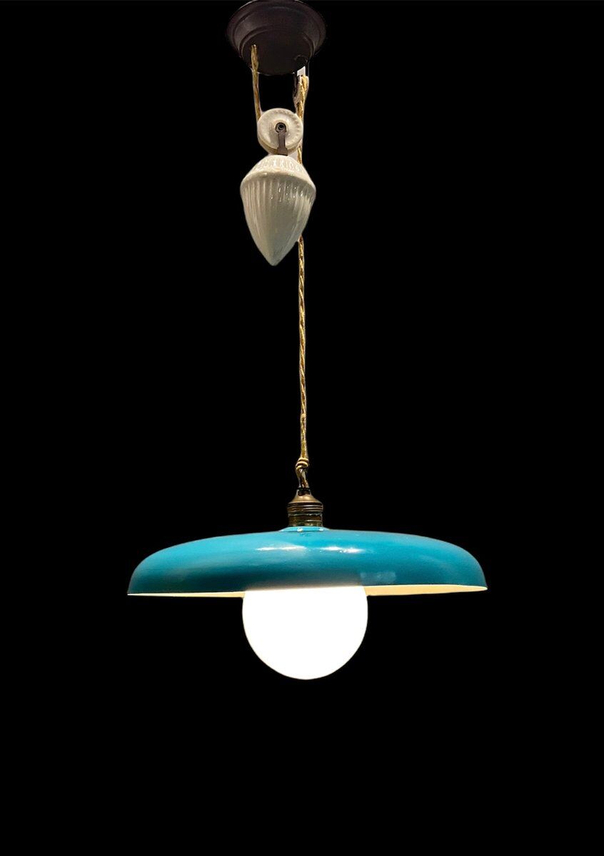 Vintage adjustable weighted pendant, 1950s