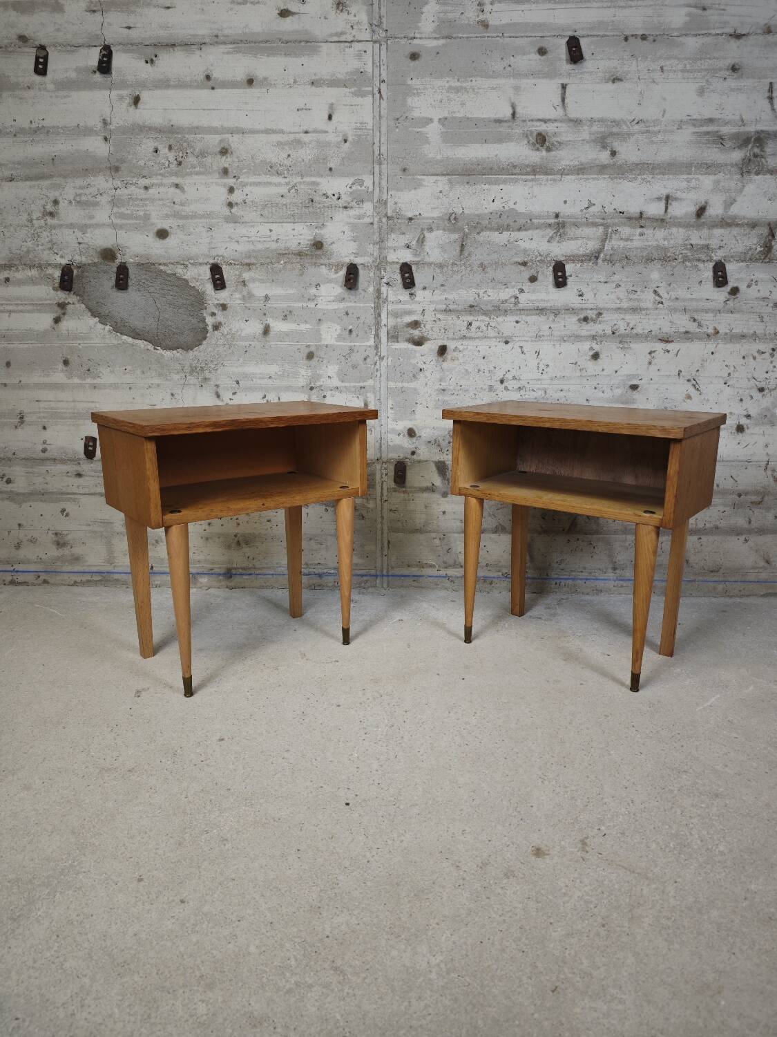 Paire de chevet vintage