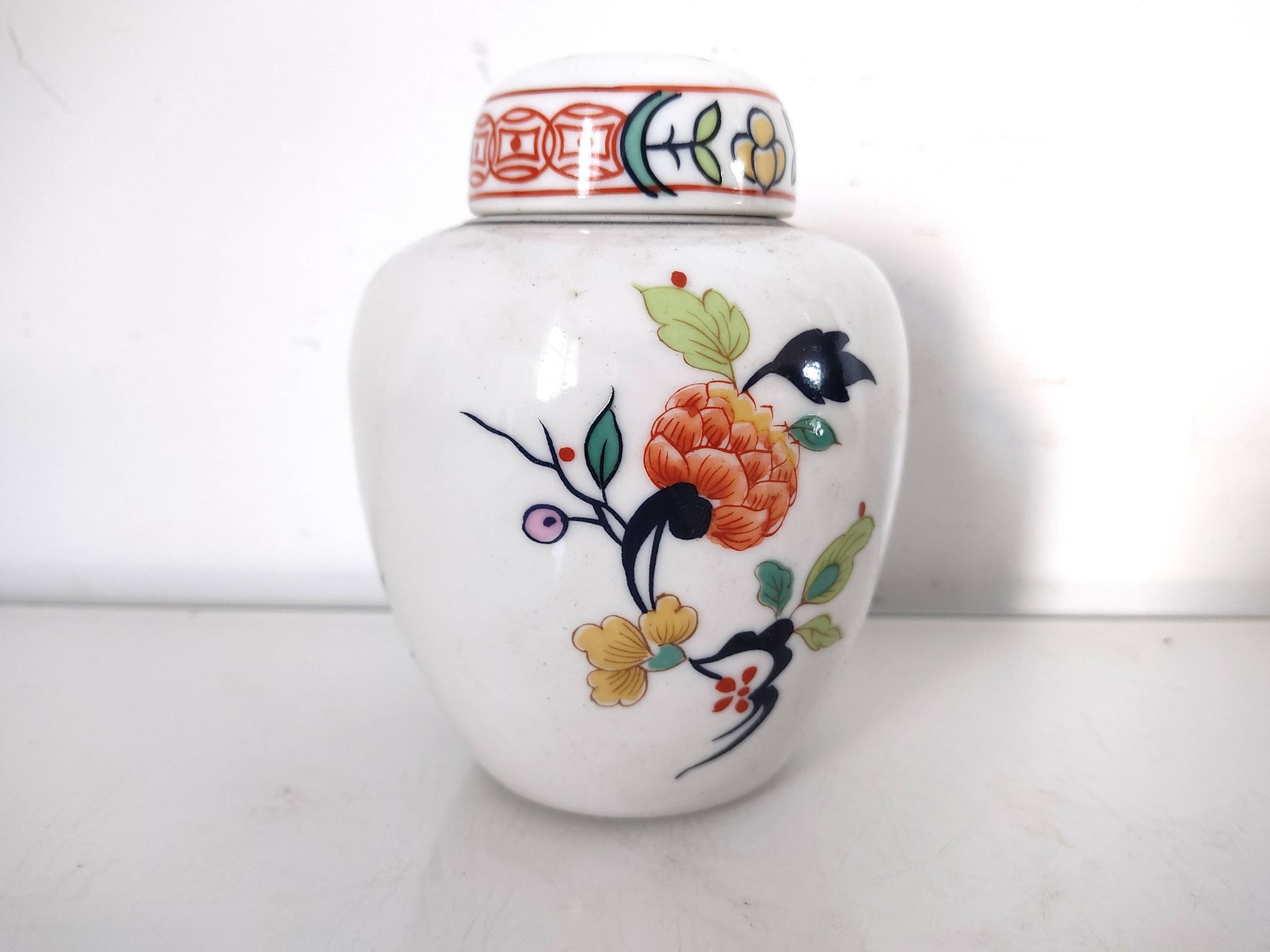 Vase pot à gingembre porcelaine de Chine
