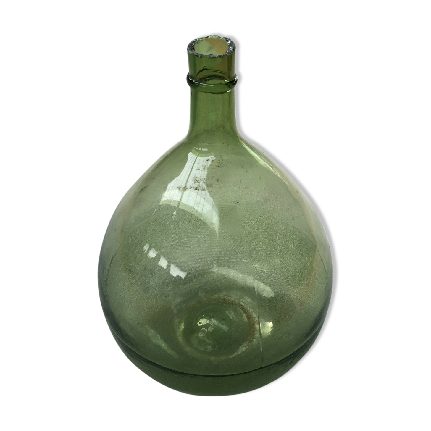 Dame jeanne bonbonne en verre