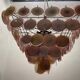 Large Murano Glass Disc Chandelier 1980’s