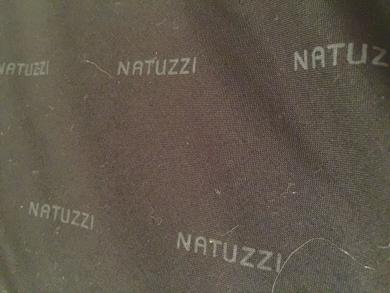 Natuzzi design sofa in cream leather