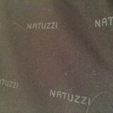Natuzzi design sofa in cream leather