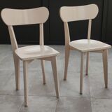 Series of 5 vintage chairs/antique bistro