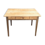 Table de ferme en bois brut
