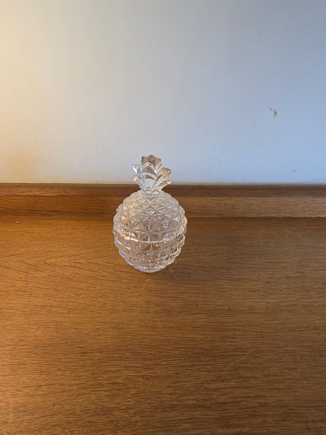 Crystal pineapple sweet bowl from the 1960s.