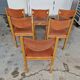 Vintage elm chair by Maison Regain, France 1980