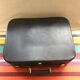 Former Travel Trunk Case - Necessary To Travel Rare Black Leather Vintage