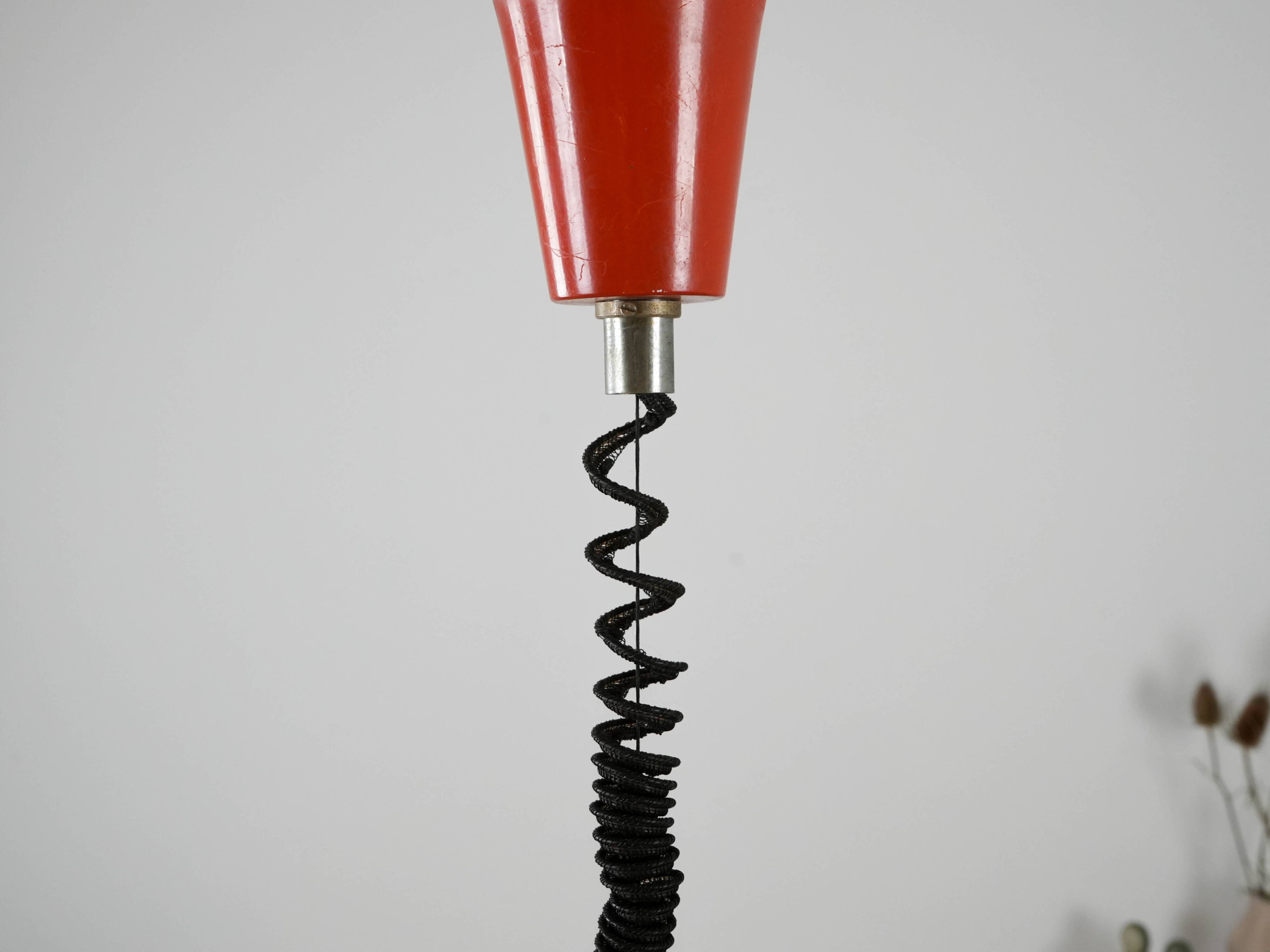 Pendant lamp, Italian design, 1970s, manufactured in Italy