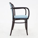 1970s Beech Bentwood Chair by Ton ,Czechoslovakia