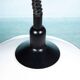 1970s Swedish minimalist Scandinavian suspension lamp with a pull switch.