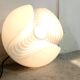 Glass wall light by Peil and Putzler, 1980s