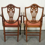 Victorian Hepplewhite Carver Chairs