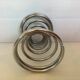 Grand coquetier œuf oie autruche ressort spirale