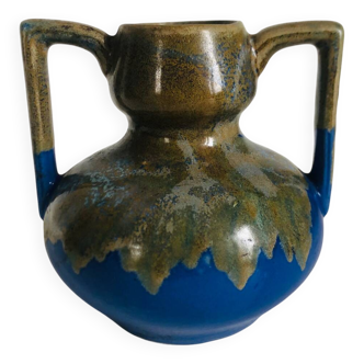 Art Deco stoneware vase signed Alpho by Alphonse Mouton