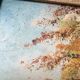 Painting Oil on Wood Bucolic Landscape Signed Louis Andrey
