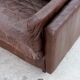 Mid-century patchwork leather sofa in the style of De Sede, 1970s