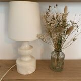 White marble lamp
