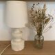 White marble lamp
