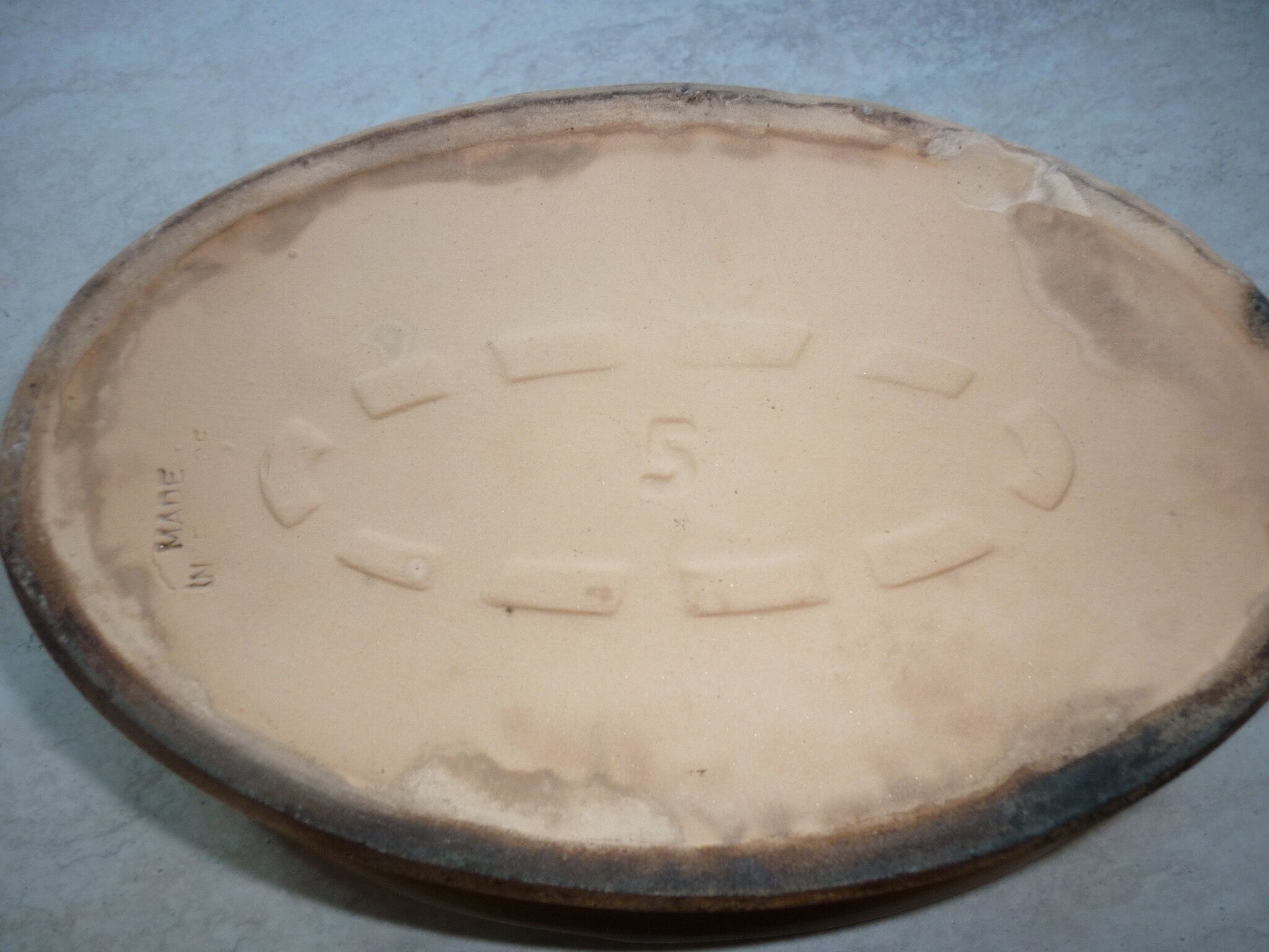 Oval terrine 25 cm for pâté or simmer 1960