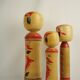 Lot of 3 KOKESHI Dolls (medium size) free shipping