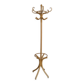 Vintage Bentwood Coat Stand in Thonet Style, Mid Century Coat Rack