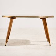 Table basse avec plateau en mosaïque