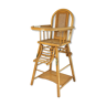 Vintage wood and caning Chair
