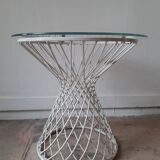 White Emu side table
