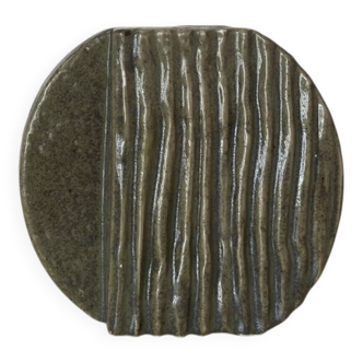 Handcrafted ceramic soliflore vase 1970