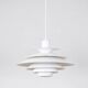 Danish vintage Verona pendant lamp by Kurt Wiborg, Jeka, 1980s