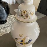 Boizot vase with lid