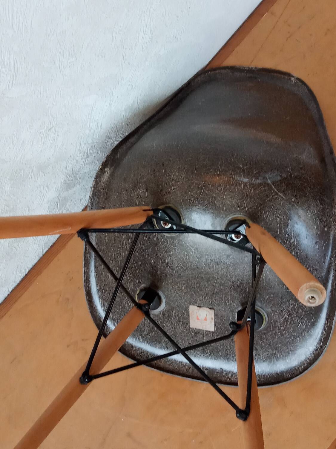 Eames DSW chair for Herman Miller