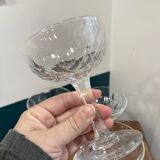 Saint louis crystal champagne cups
