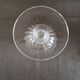 Ball soliflore vase on foot in blown glass