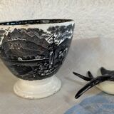 English earthenware cup 19th century