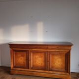 Bahut enfilade in solid cherry tree