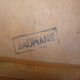 Lot of four old mismatched bistro chairs