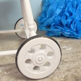 Landau in blue rattan
