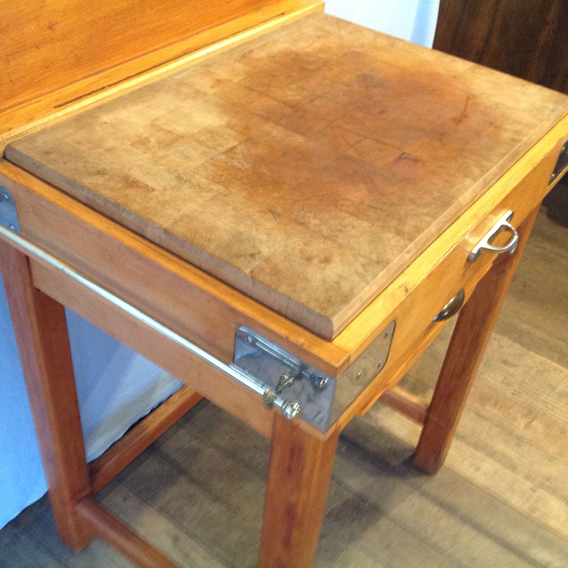 Chopping block butcher beech