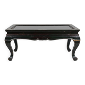Table basse de style chinois (coromandel / laque de style Shanhai) – (1950-1980)