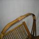 Bamboo folding magazine rack from the 40s - 50s