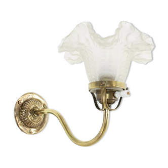 Art nouveau wall lamp, circa 1900