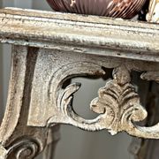 Sellette ancienne patinée – Style Art déco – Charme et authenticité