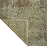 Turkish Anatolian Handmade Vintage Rug 270 cm x 168 cm